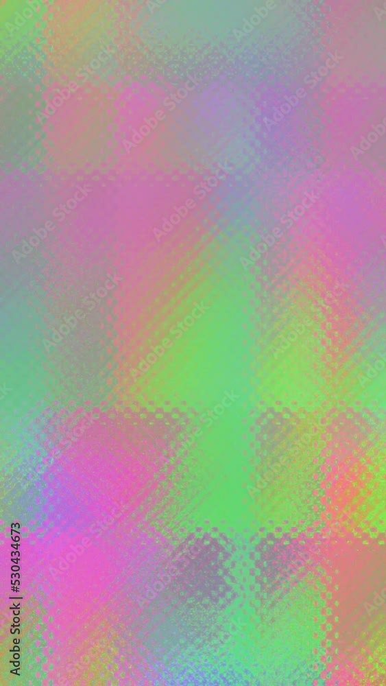 An abstract vertical glitch art motion graphic background.