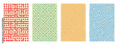 Vector abstract background bio diffusion. coral modern