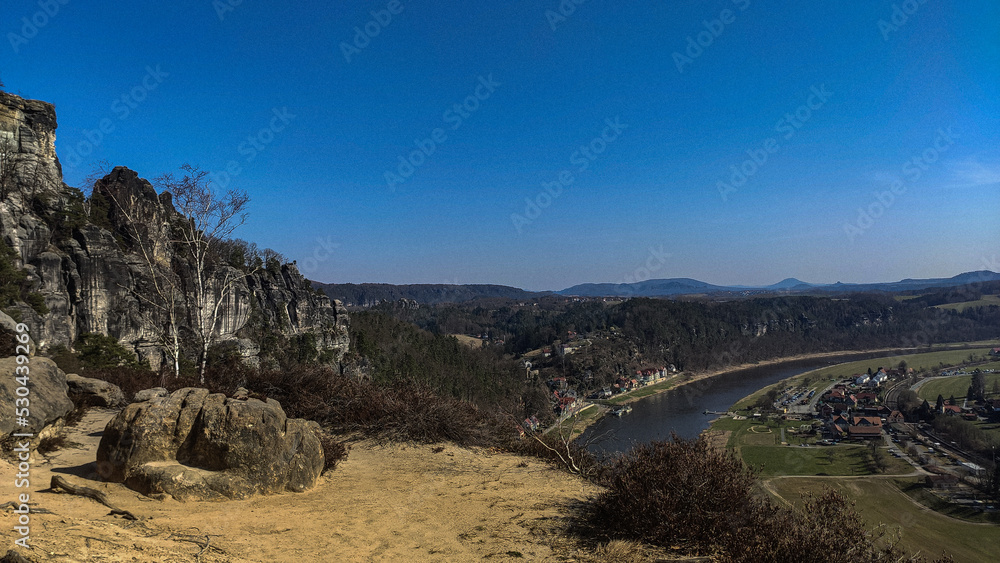 Schöne Aussicht aufs Elbtal Schöne Aussicht aufs Elbtal