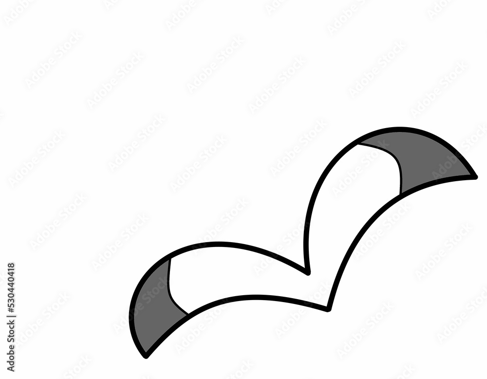 カモメ(大色線線) カモメ(大色線線)
