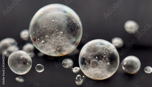 Floating Bubbles photo