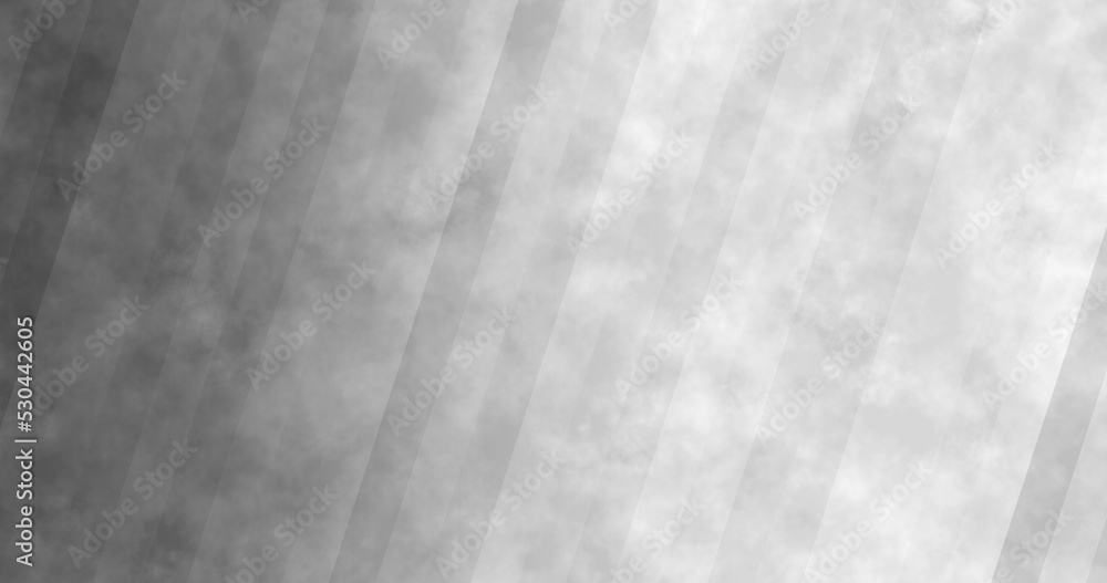 Background of diagonal stripes with a step of colors from white to dark gray with a fog texture that has a linear darkness gradient Background of diagonal stripes with a step of colors from white to dark gray with a fog texture that has a linear darkness gradient