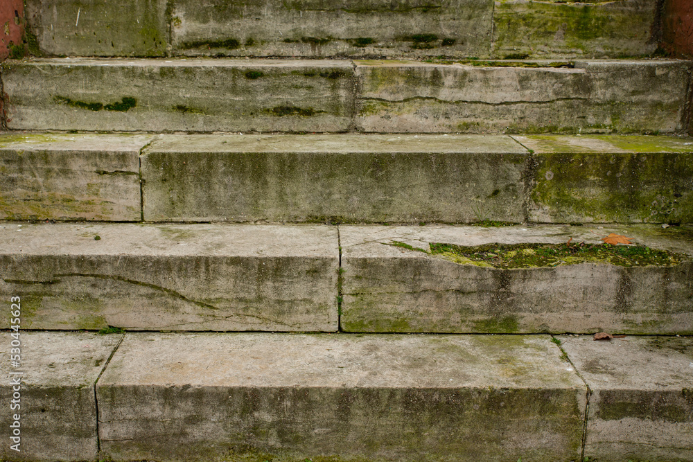Steps of an old staircase Steps of an old staircase