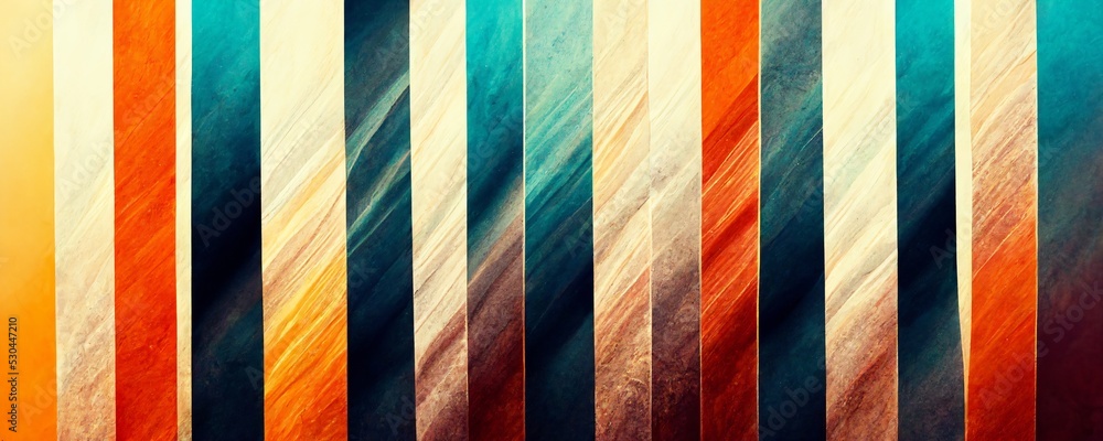 Obraz premium modern vertical stripes with uneven spacing in trendy colors