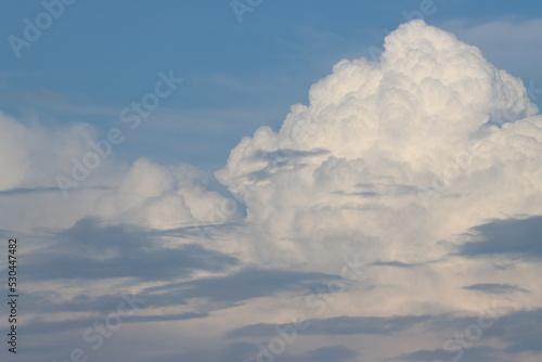 Photography clouds in the sky