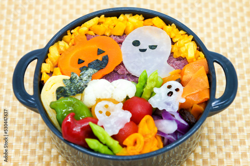 かわいいお弁当＿ハロウィン弁当