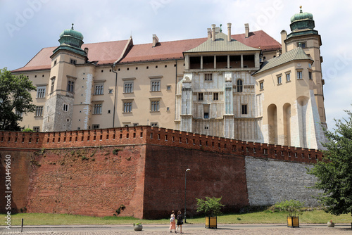 Medieval Royal Castle in Krakow Poland