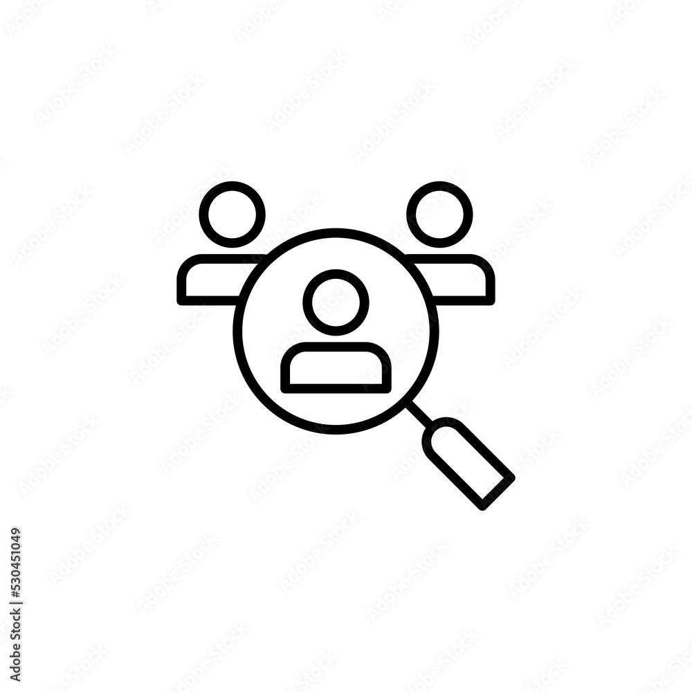 Hiring icon for web and mobile app. Search job vacancy sign and symbol. Human resources concept. Recruitment Hiring icon for web and mobile app. Search job vacancy sign and symbol. Human resources concept. Recruitment