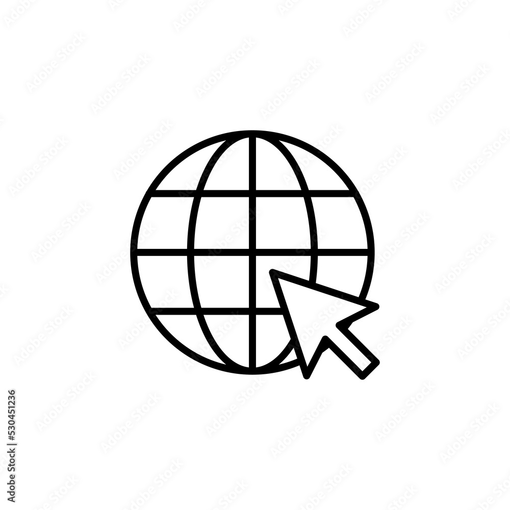 Web icon for web and mobile app. go to web sign and symbol. web click icon. Global search icon Web icon for web and mobile app. go to web sign and symbol. web click icon. Global search icon