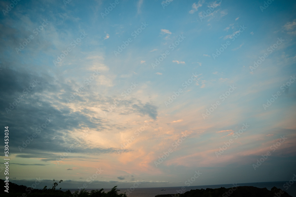 朝焼けの空 朝焼けの空