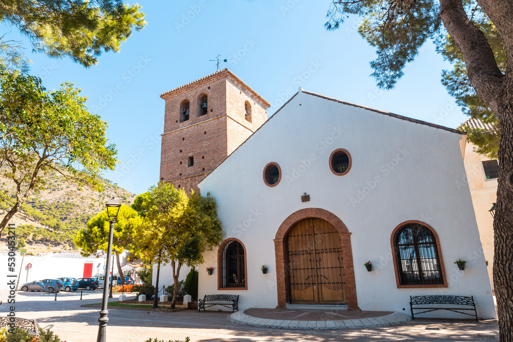 Immaculate Conception Church in the charming town of the province of Malaga, Andalucia