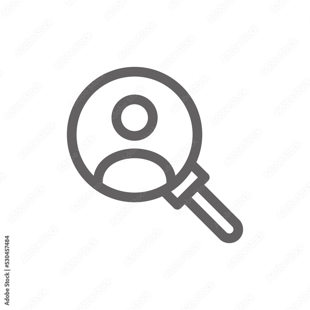 find an audience icon. Perfect for business website or user interface applications. Simple vector illustration. find an audience icon. Perfect for business website or user interface applications. Simple vector illustration.