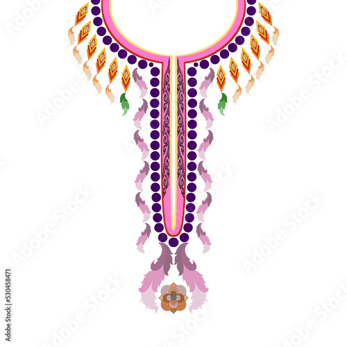 Transparent of geometric neckline vector, geometric neckline, pastel neck craft, bohemian neckline, ikat collar style, tribal collar style, boho style, geometric collar , neckline fabric pattern
