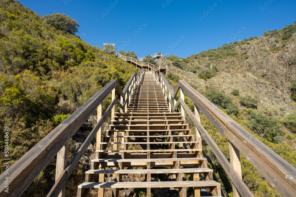 Fototapeta premium Walkways of Ribeira de Quelhas