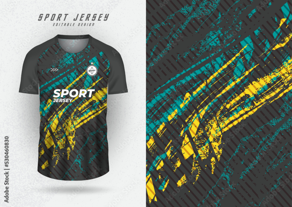 Background Mockup Sports Jerseys Jerseys Running Stock Vector