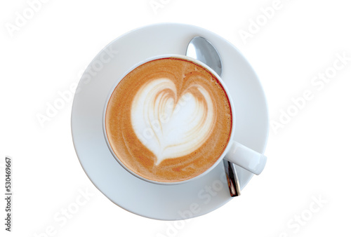 hot latte coffee latte art