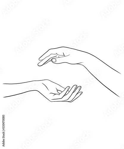 Continuous line drawing