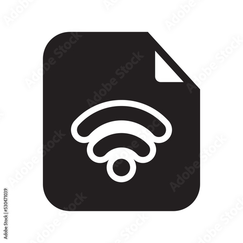 Network Files Icon Solid Style