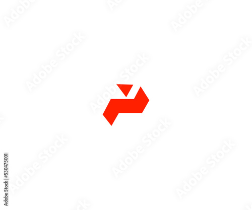 PI, IP, P Letter Logo Vector Template Abstract Monogram Symbol