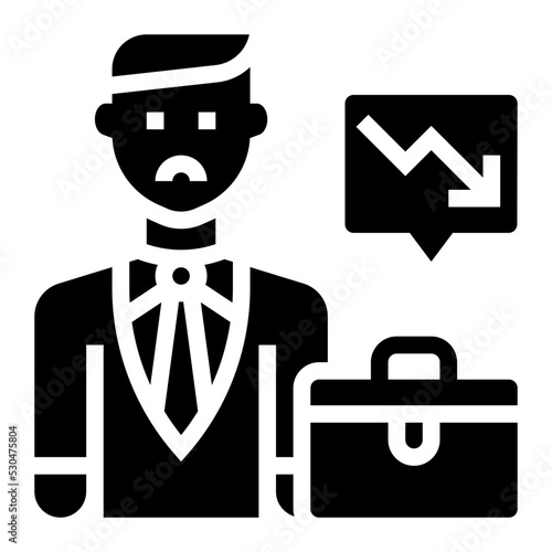 decline icon
