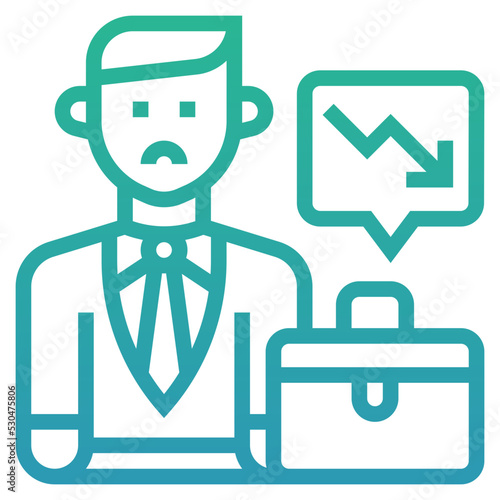 decline icon