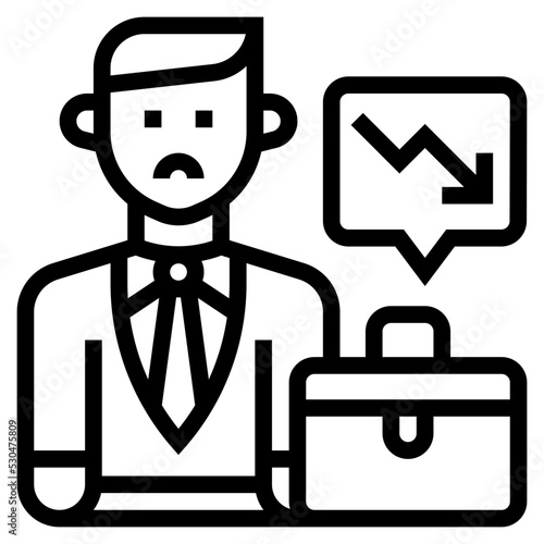 decline icon
