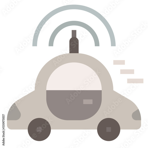 driverless car icon