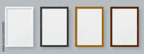 Frame mockup portrait picture for a4