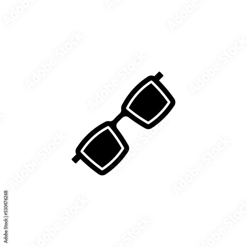 Glasses icon design template vector illustration