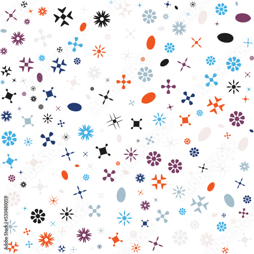 abstract geometric background pattern. seamless pattern design. shape based element vector pattern. beautiful design and modern pattern.