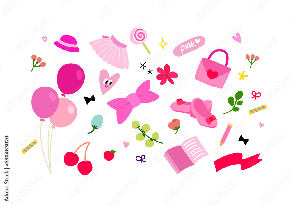 Cute little pink props Cute little pink props