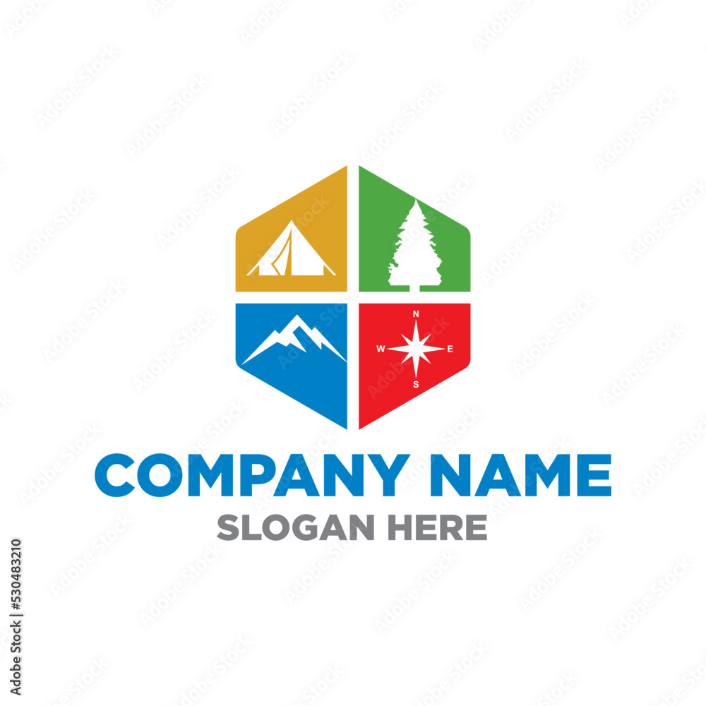 camping logo , adventure logo vector camping logo , adventure logo vector
