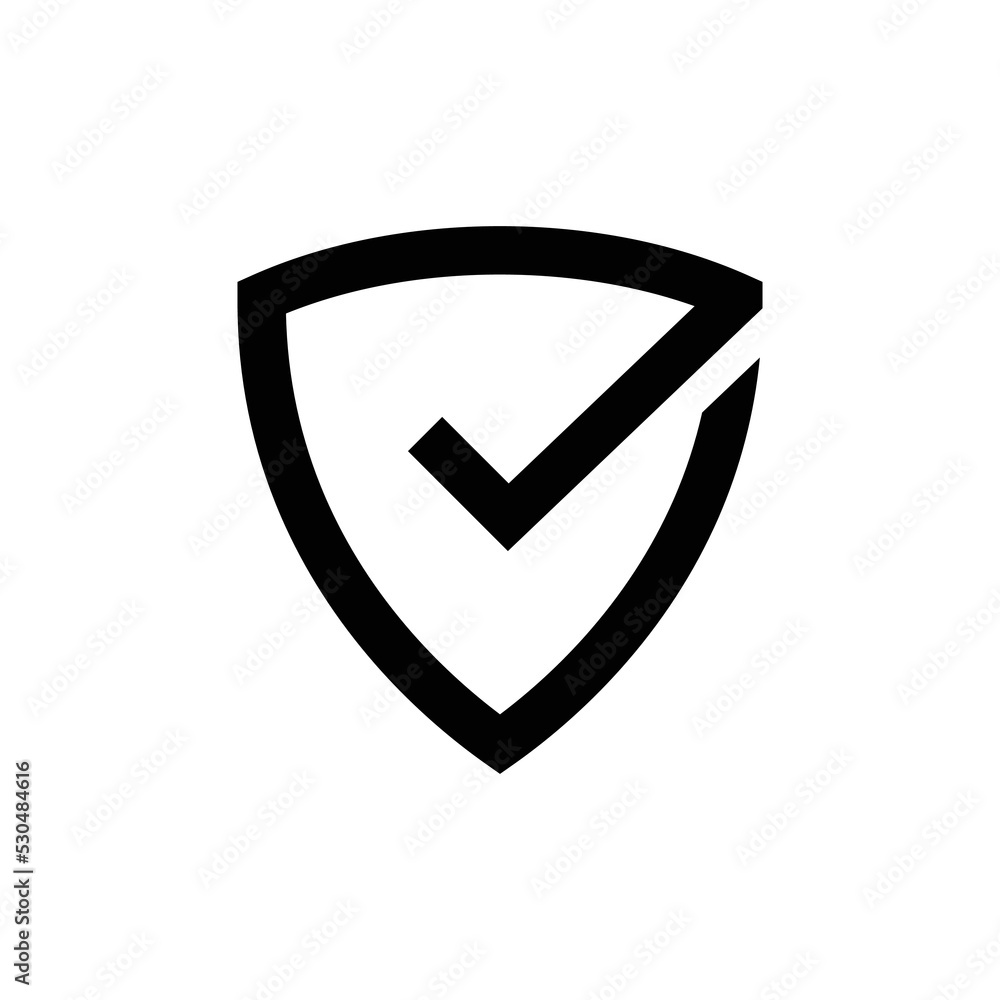 shield icon vector design minimalist shield icon vector design minimalist