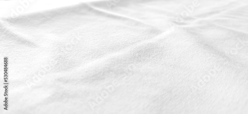 Wallpaper Mural Curtain white wave shapes and soft shadow. designs abstract backround on isolated. Curved stripes on fabric. Torontodigital.ca