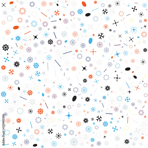 abstract geometric background pattern. seamless pattern design. shape based element vector pattern. beautiful design and modern pattern.