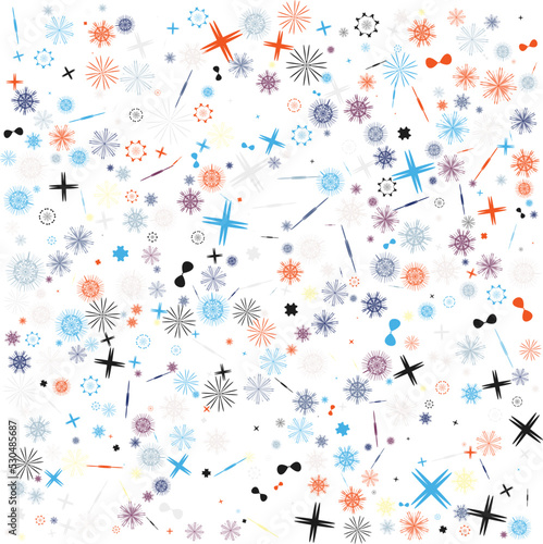 abstract geometric background pattern. seamless pattern design. shape based element vector pattern. beautiful design and modern pattern.