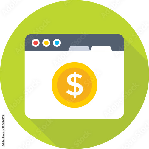 Ebanking Colored Vector Icon