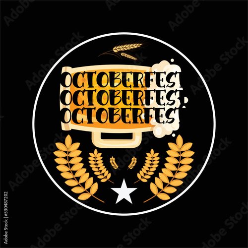 best happy octoberfest t shirt design vector beer
