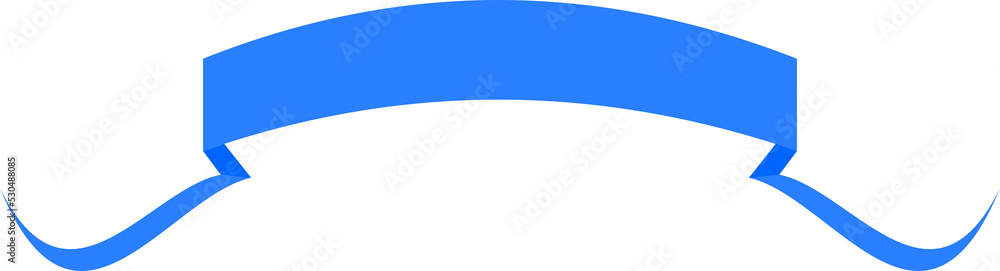 Blue ribbon banner Blue ribbon banner