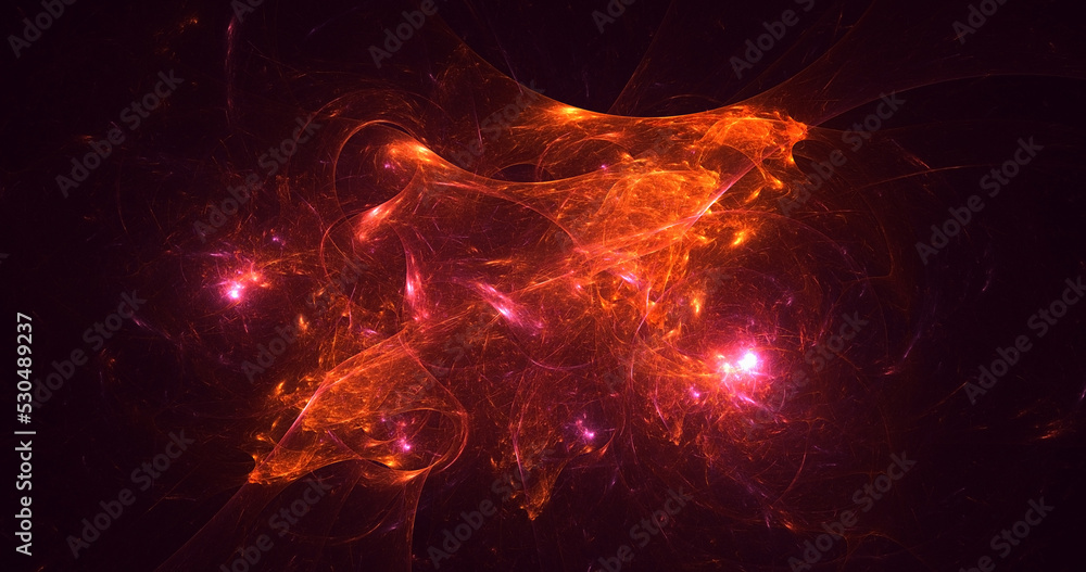 3D rendering abstract multicolor technology fractal light background 3D rendering abstract multicolor technology fractal light background