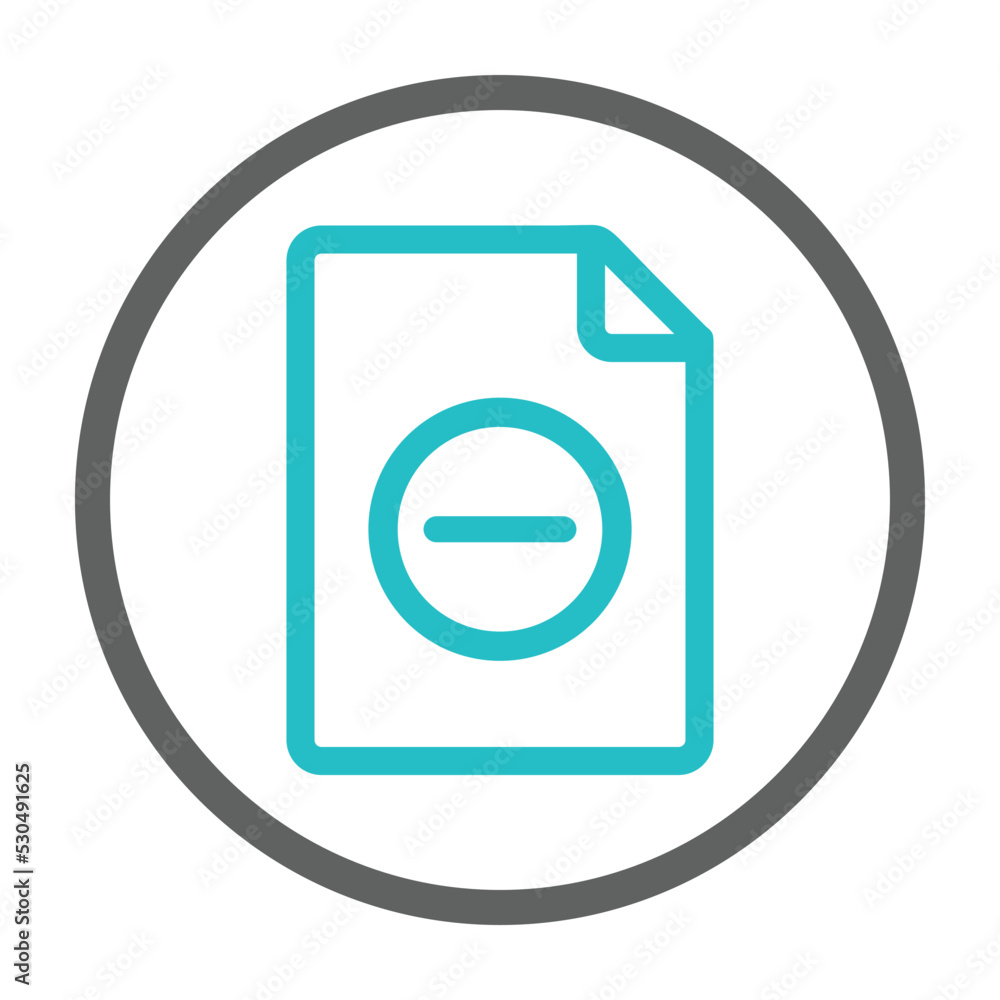 Delete File document symbol Delete File document symbol