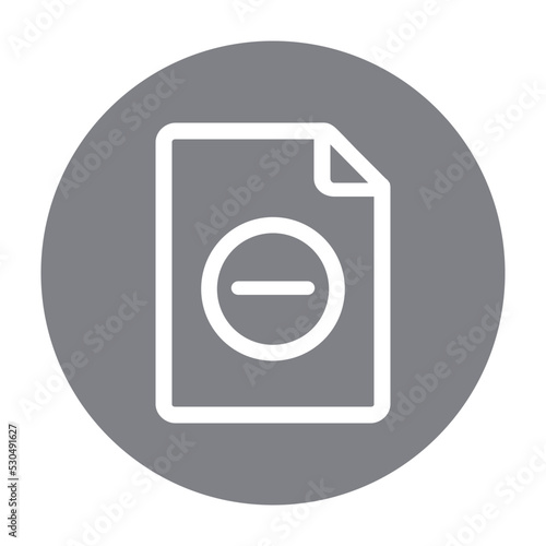 Delete File document symbol