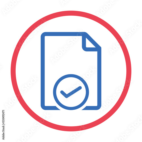 check file approve icon, Free Download check file approve icon, - GFXLoad