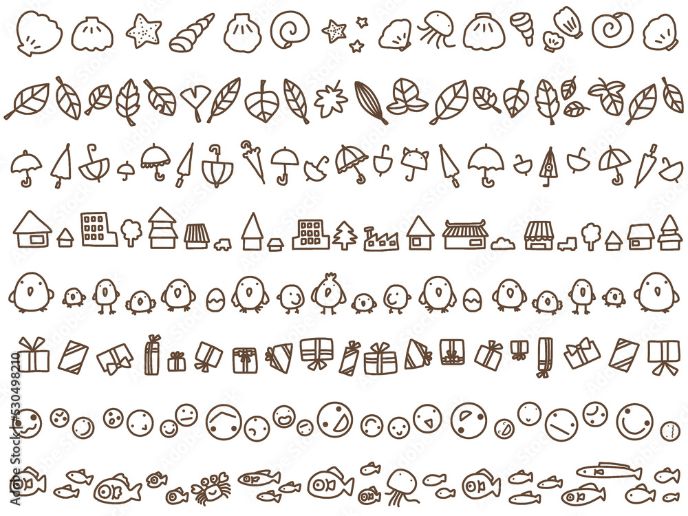 Obraz premium 飾り罫