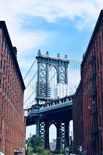 Manhattan bridge city