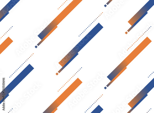 幾何学模様のポップなメンフィスシームレスパターン