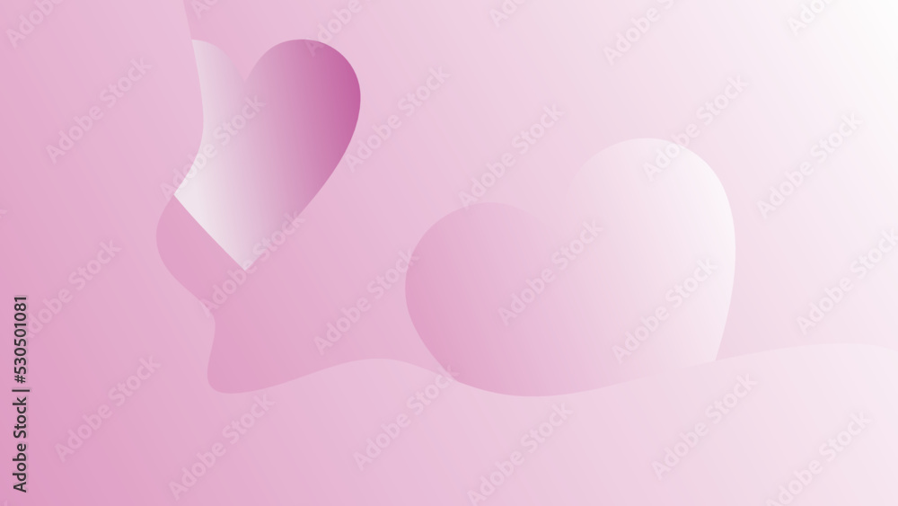 abstract love heart vector background illustration with purple pink white color abstract love heart vector background illustration with purple pink white color