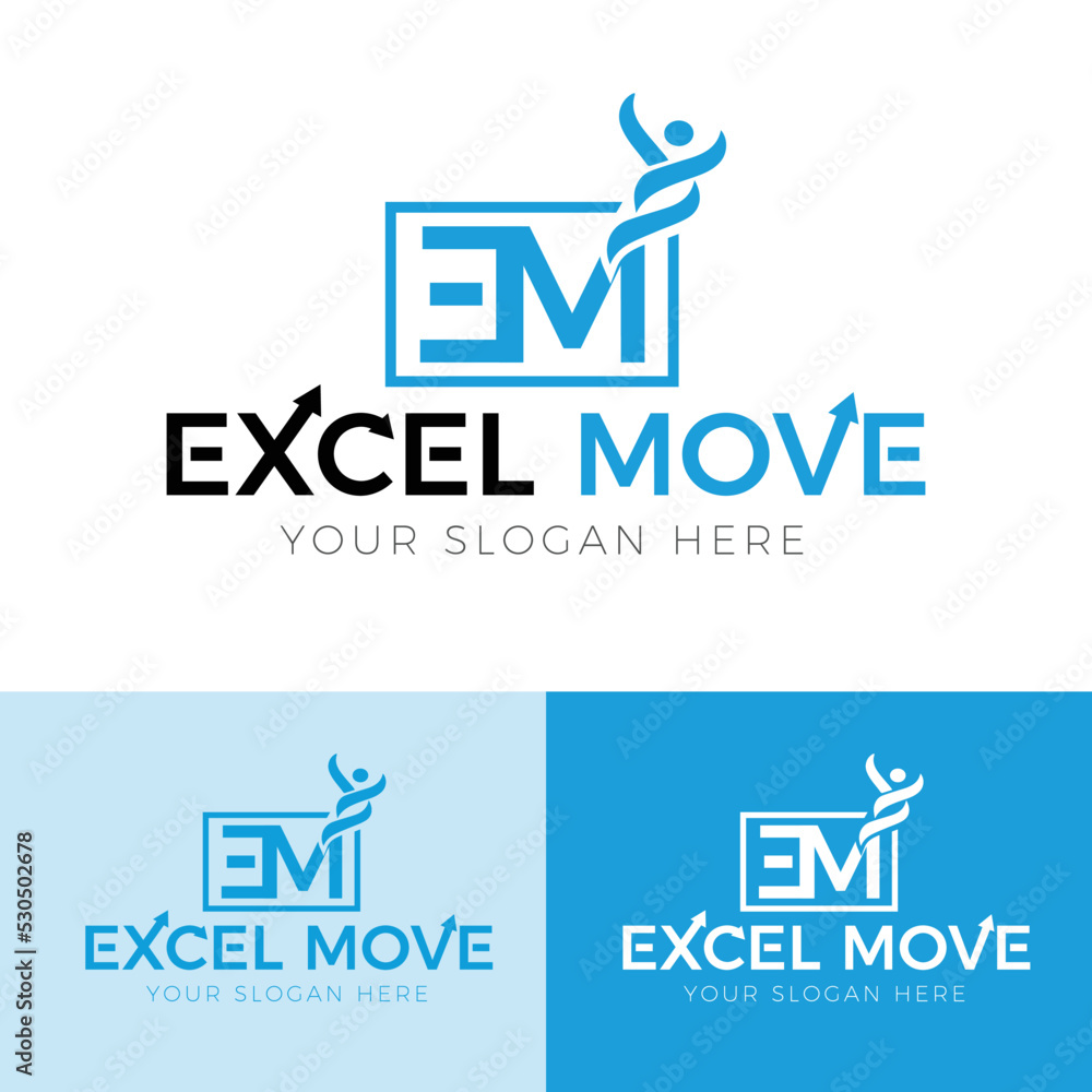 Move Logo Design, Vector Logo Move Logo Design, Vector Logo