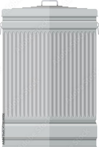 Wallpaper Mural Steel street trash can Torontodigital.ca