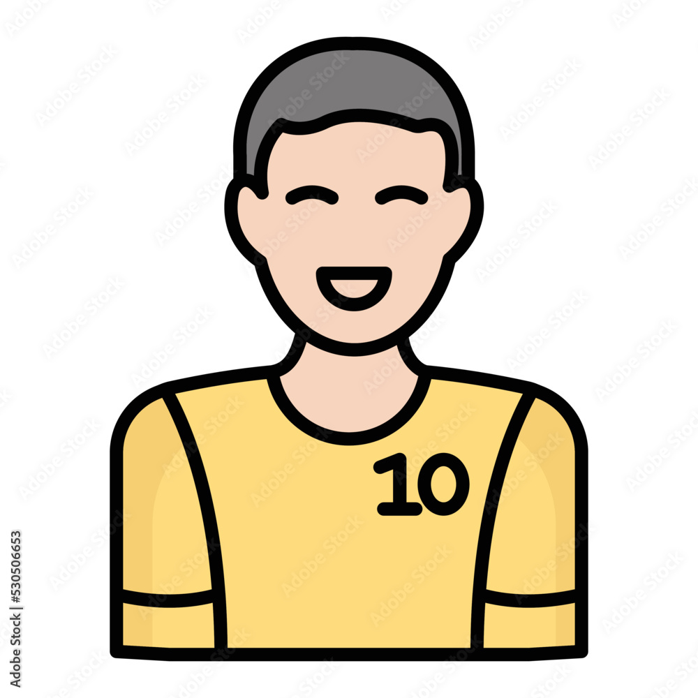 Sport Player Vector Icon which is suitable for commercial work and easily modify or edit it
Sport Player Vector Icon which is suitable for commercial work and easily modify or edit it